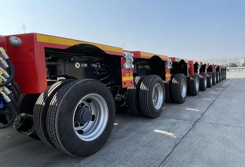 Key Components of Hydraulic Modular Trailers