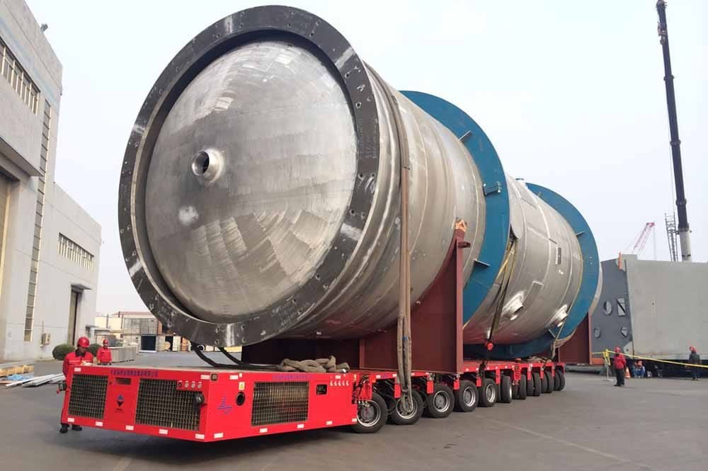 Self-Propelled Modular Transporter