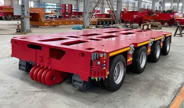G1 Heavy-Duty Hydraulic Modular Trailer 4 Axle Line