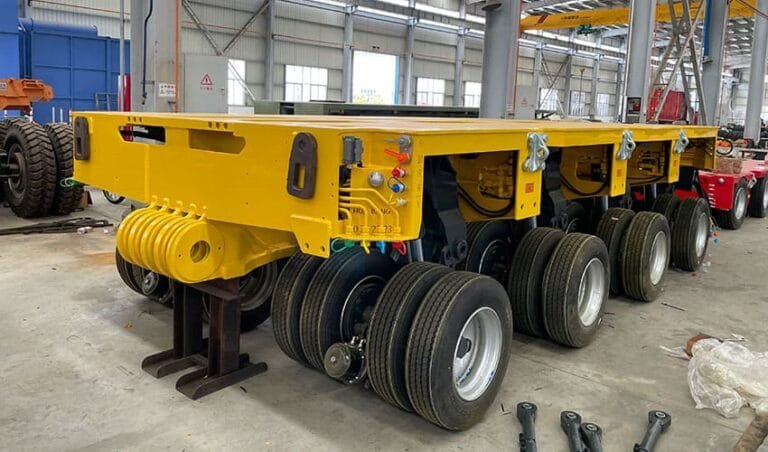 G1 Heavy-Duty Hydraulic Modular Trailer -CHINA HIPOTRUK (7)