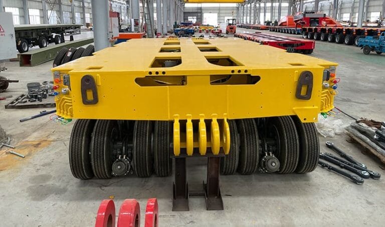 G1 Heavy-Duty Hydraulic Modular Trailer -CHINA HIPOTRUK (8)