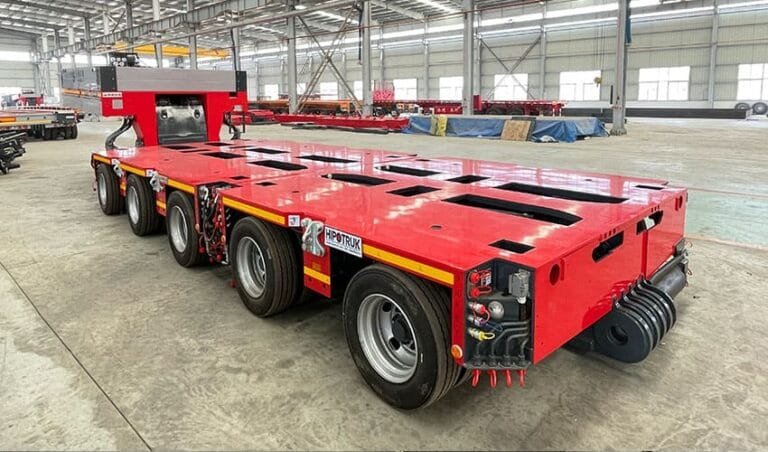 G1 Heavy-Duty Hydraulic Modular Trailer with Gooseneck