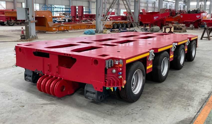 3.2 meters wide hydraulic modular trailer from HIPOTRUK China
