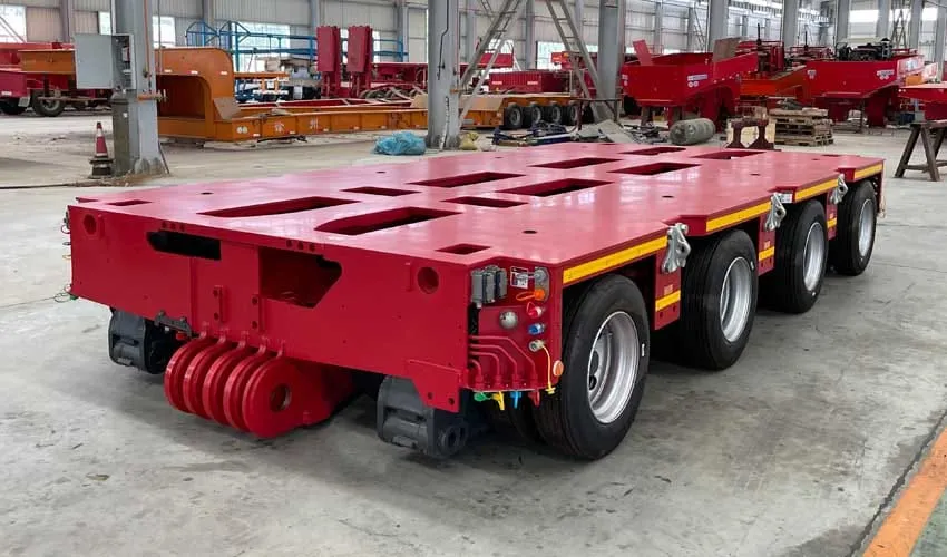 3.2 meters wide hydraulic modular trailer from HIPOTRUK China
