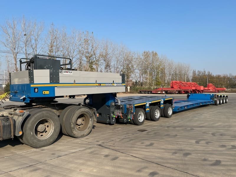 Hydraulic Modular Trailer with Drop Bed