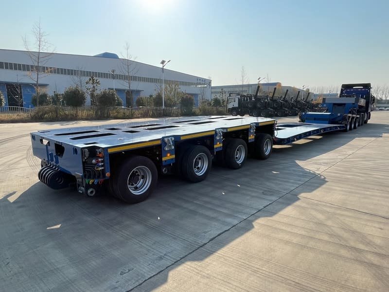 Hydraulic Modular Trailer with Drop Bed